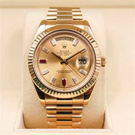 rolex ruby day date|rolex day date models.